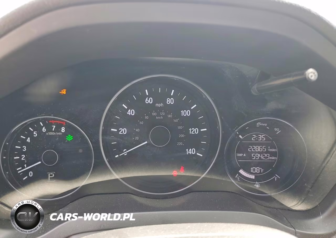 2018 Honda Hr-V Exl VIN:3CZRU5H76JM701029 - 9