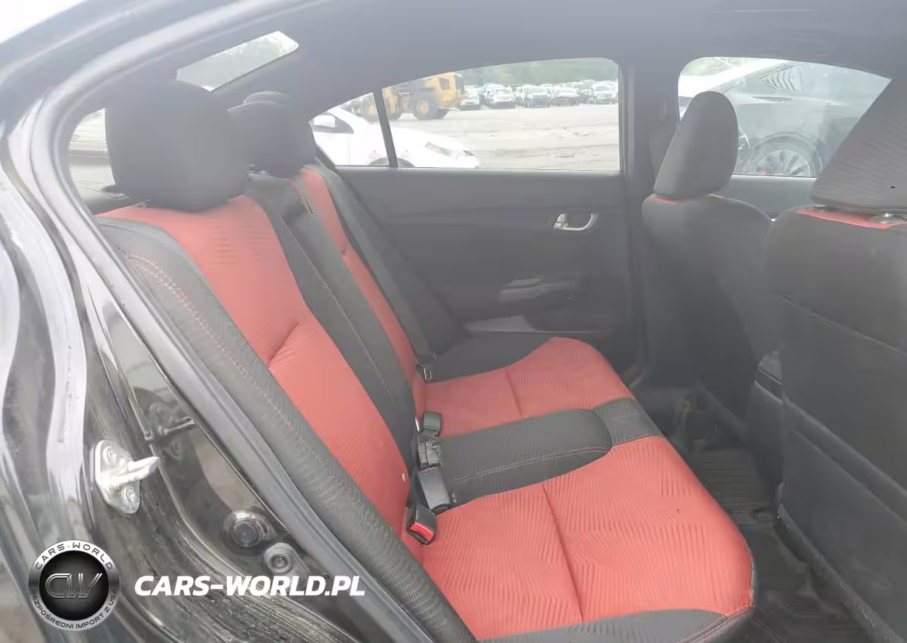 2015 Honda Civic Si VIN:2HGFB6E52FH710129 - 10