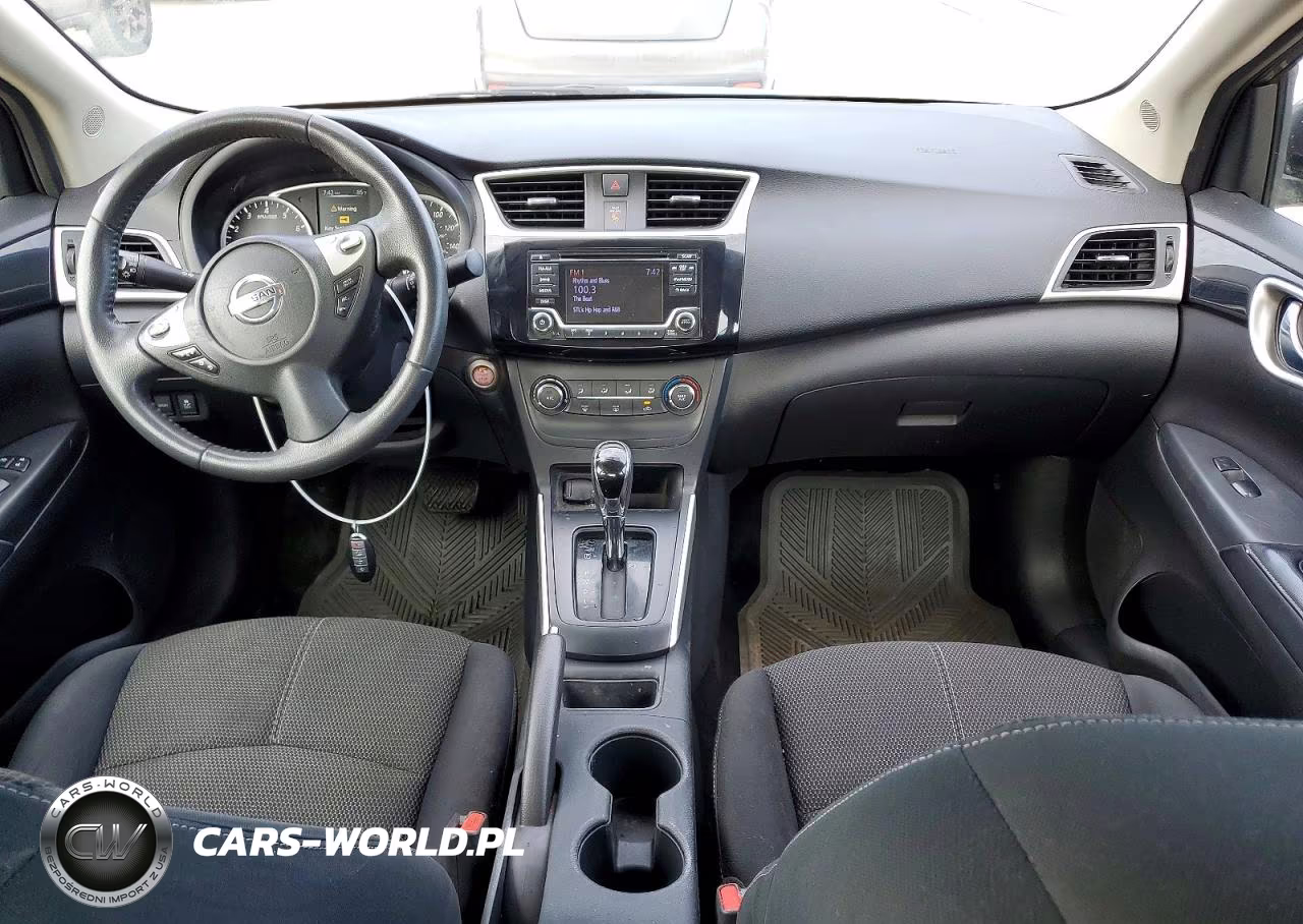 2017 Nissan Sentra Sv VIN:3N1AB7AP5HY260935 - 8