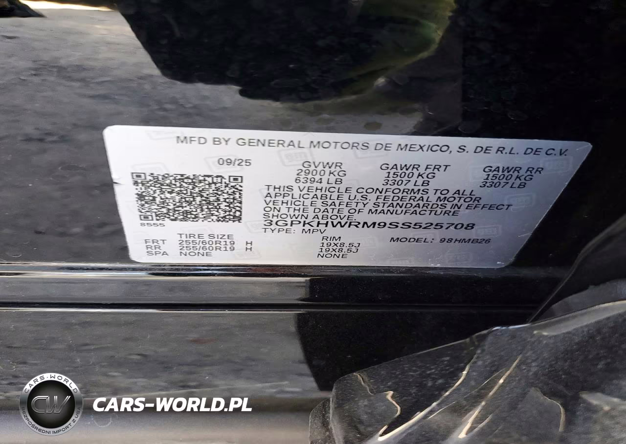 2025 Honda Prologue Tour VIN:3GPKHWRM9SS525708 - 12
