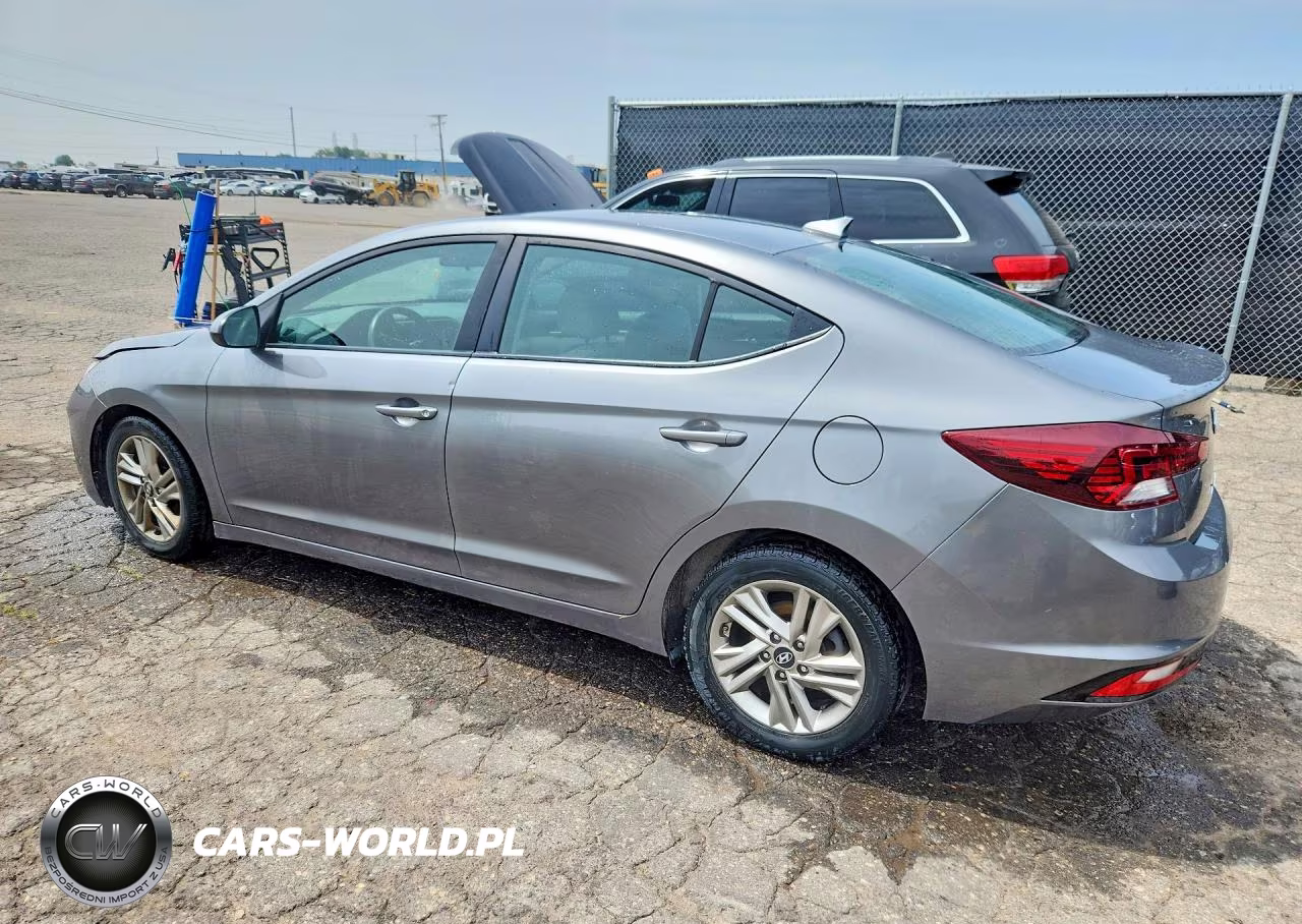 2019 Hyundai Elantra Sel VIN:5NPD84LF5KH450542 - 2
