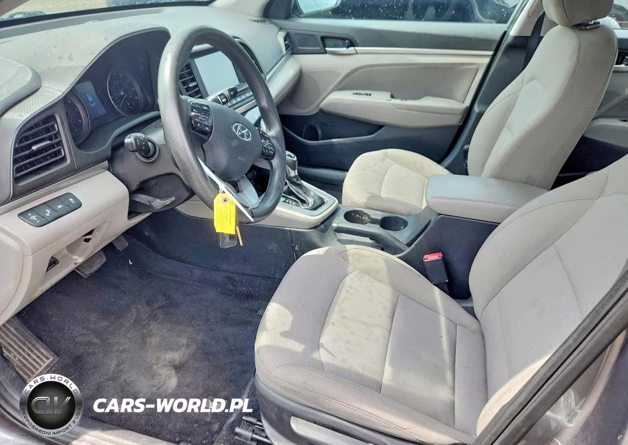 2019 Hyundai Elantra Sel VIN:5NPD84LF5KH450542 - 7