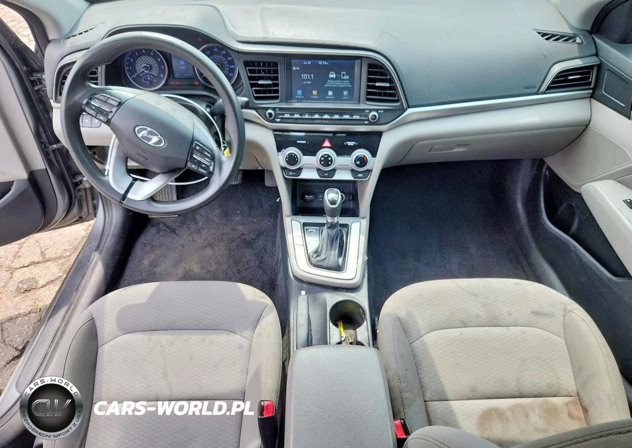 2019 Hyundai Elantra Sel VIN:5NPD84LF5KH450542 - 8