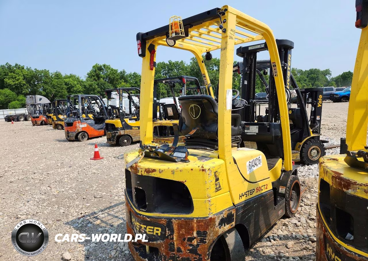 2018 Hyster S50Ct2 Forklift VIN:B267V03013T - 4