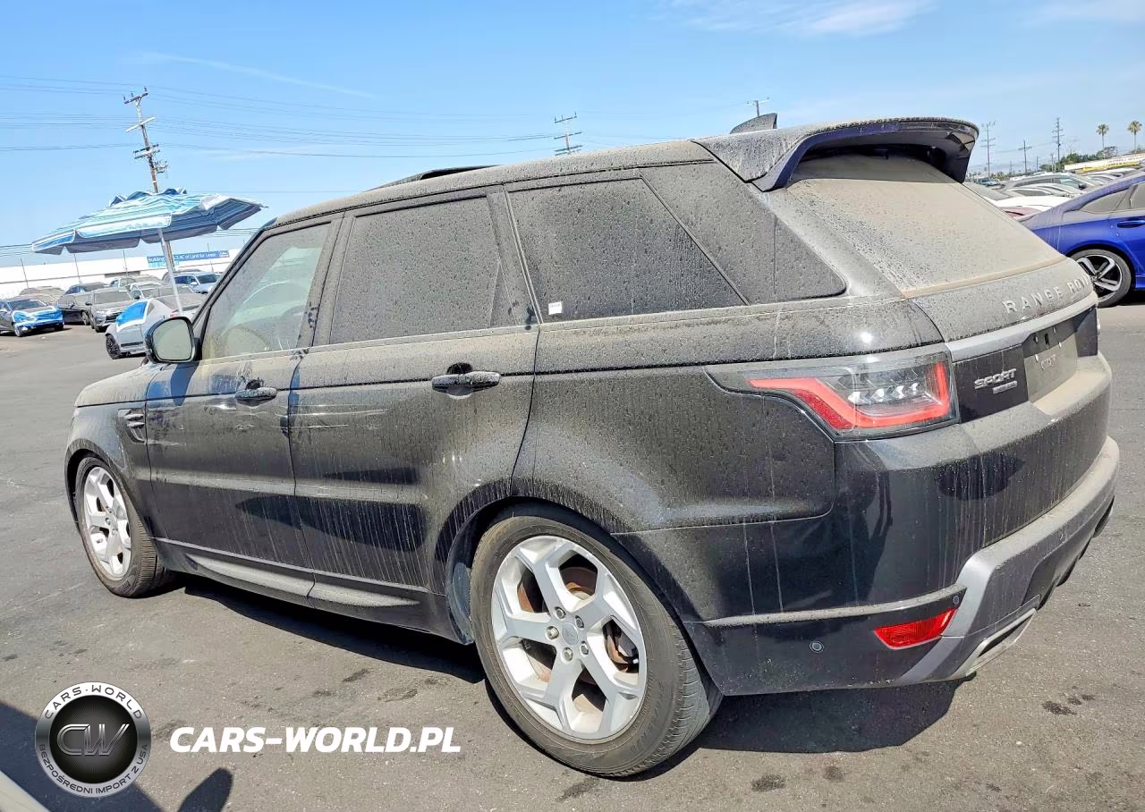 2018 Land Rover Range Rover Sport Hse VIN:SALWR2RK3JA181874 - 2