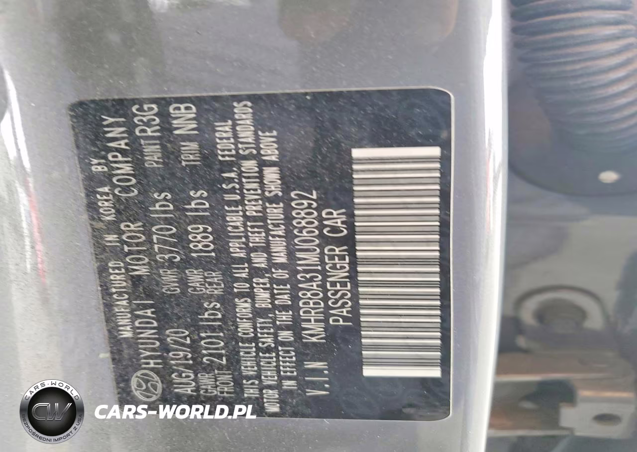 2021 Hyundai Venue Se VIN:KMHRB8A31MU068892 - 12
