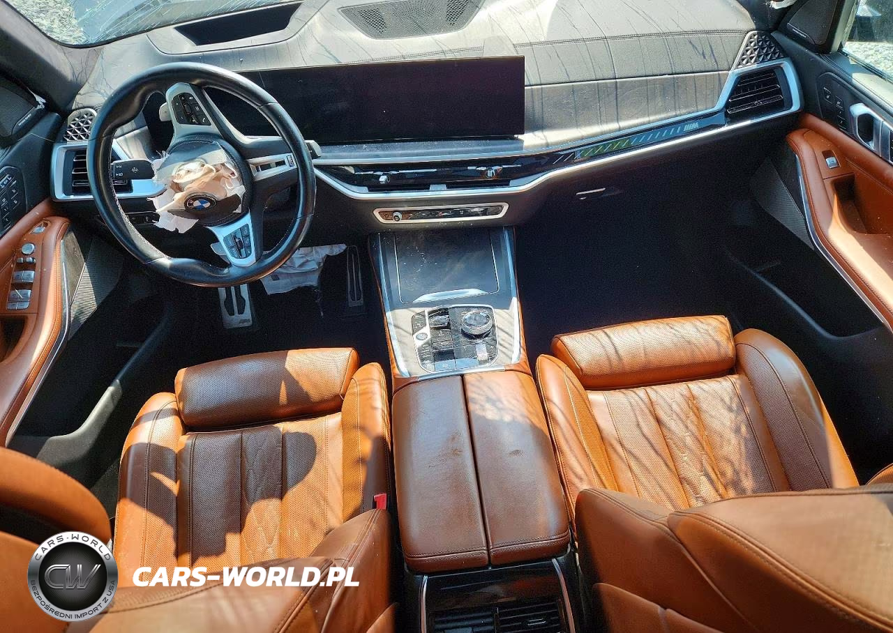 2023 BMW X7 M60I VIN:5UX33EM05P9N64033 - 8