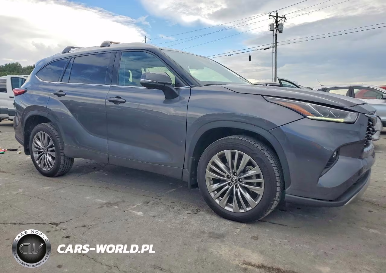 2024 Toyota Highlander Platinum VIN:5TDKDRBH4RS538909 - 4
