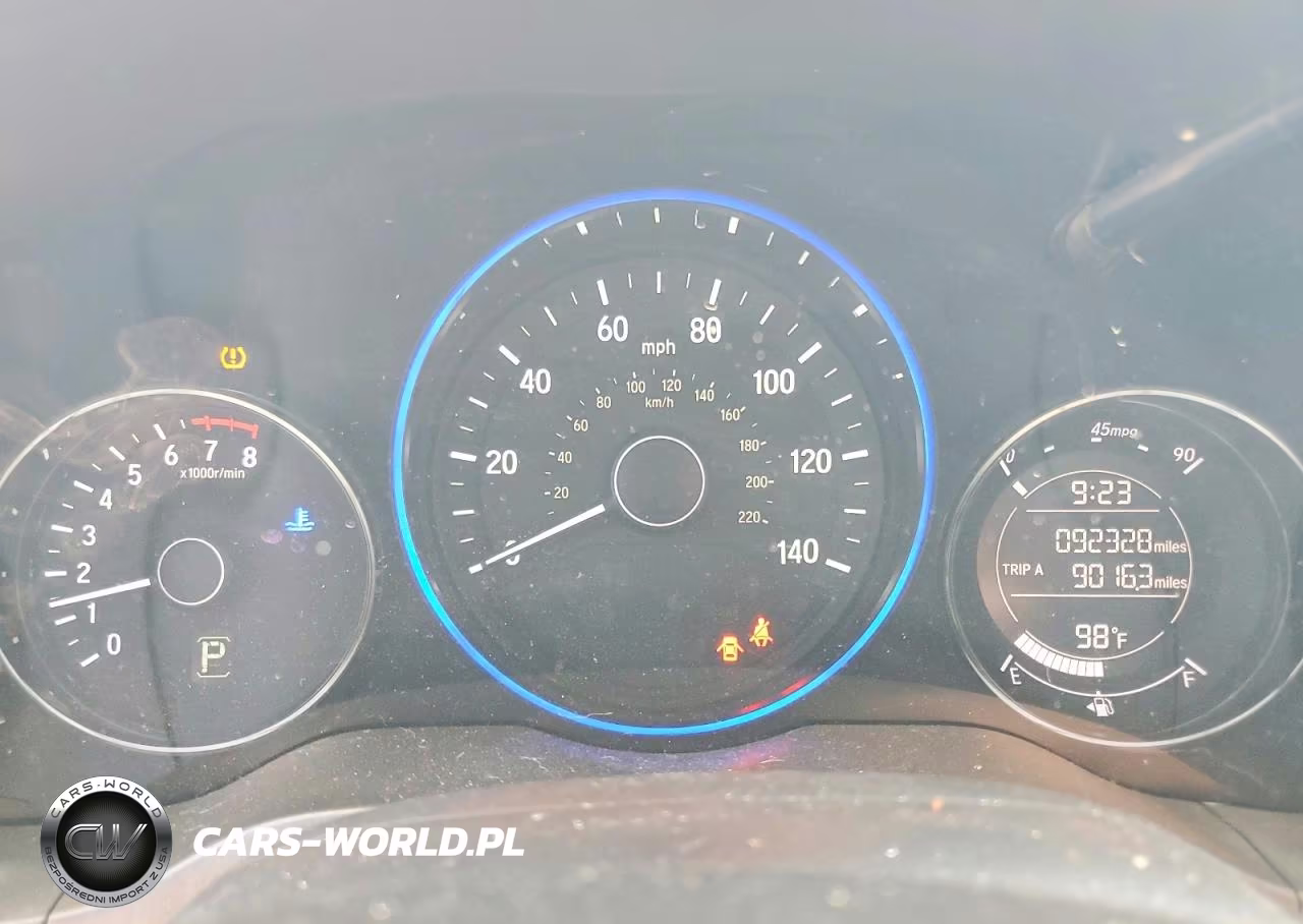 2016 Honda Hr-V Lx VIN:3CZRU5H38GM755356 - 9