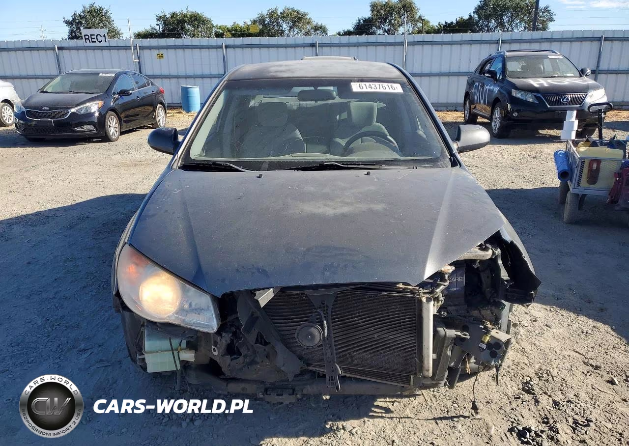 2007 Hyundai Elantra Gls VIN:KMHDU46D87U261396 - 5
