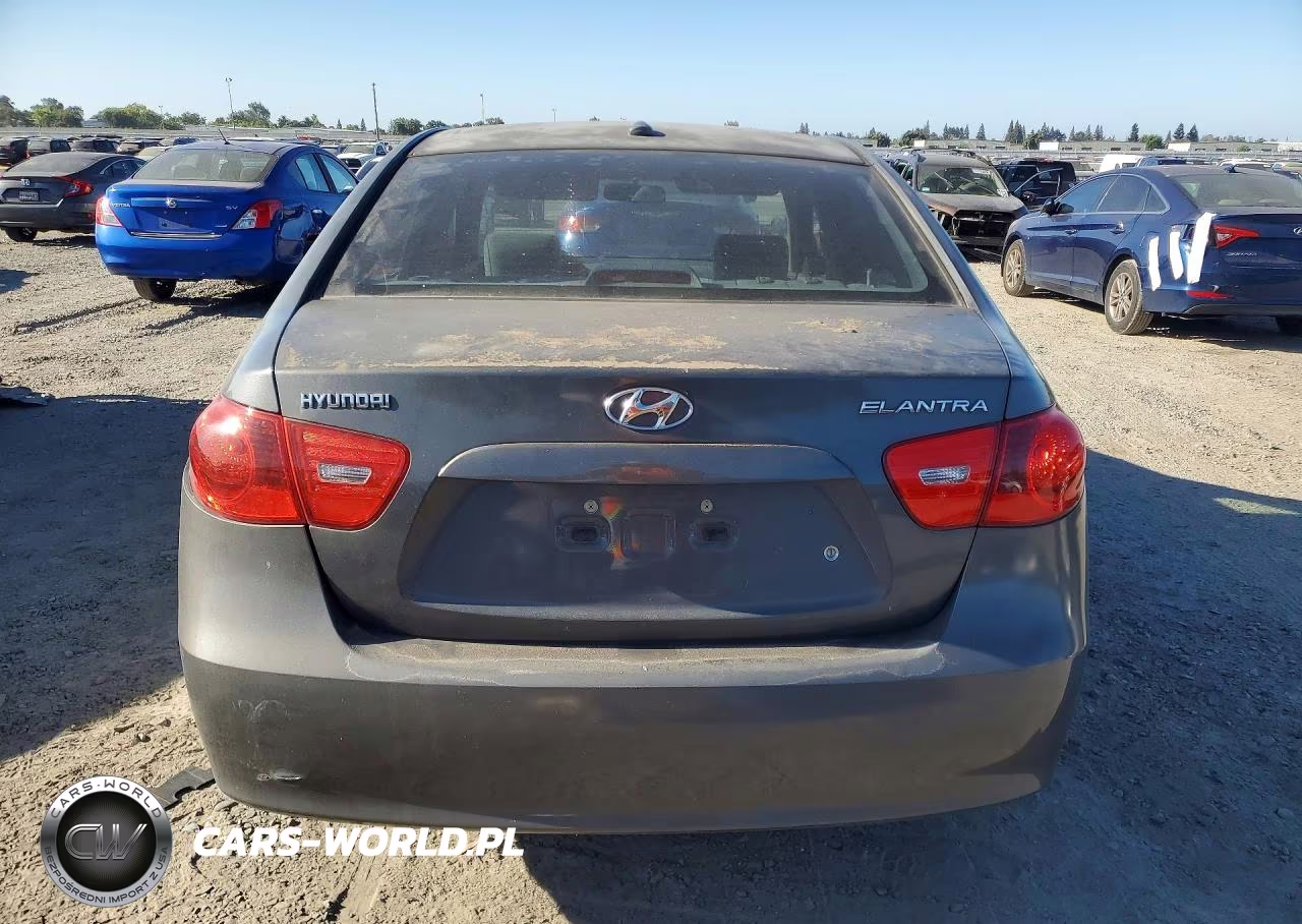 2007 Hyundai Elantra Gls VIN:KMHDU46D87U261396 - 6