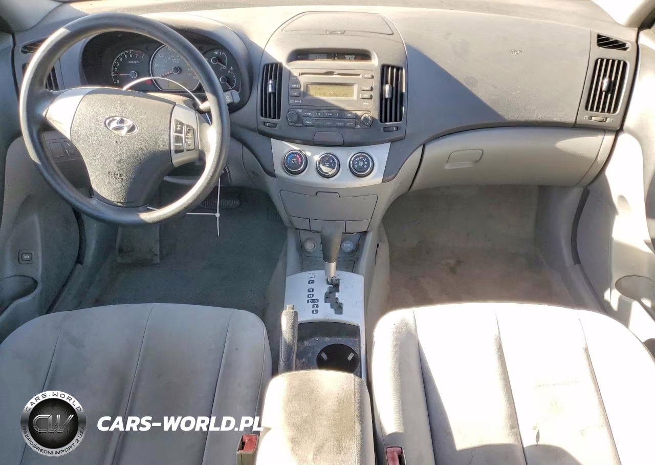 2007 Hyundai Elantra Gls VIN:KMHDU46D87U261396 - 8