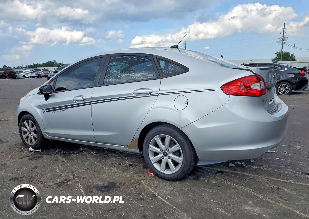 2013 Ford Fiesta Se VIN:3FADP4BJ0DM118035 - 2