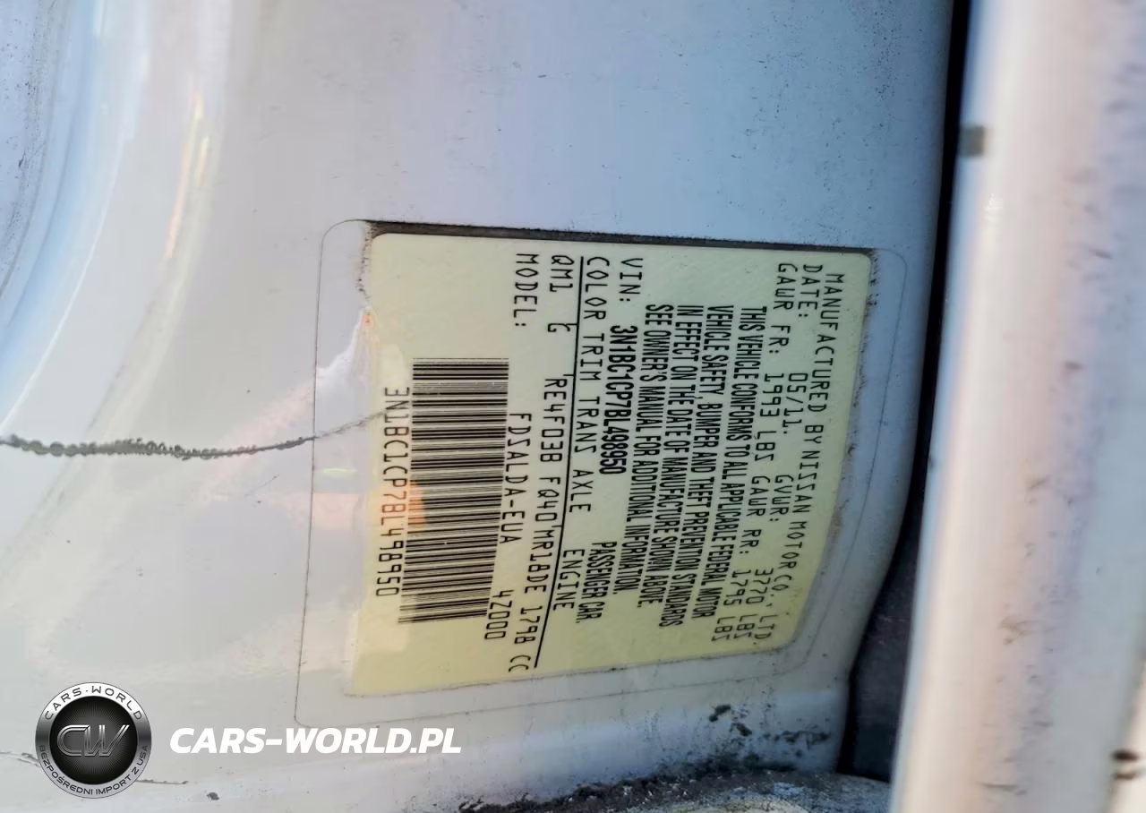 2011 Nissan Versa S-Sl VIN:3N1BC1CP7BL498950 - 14