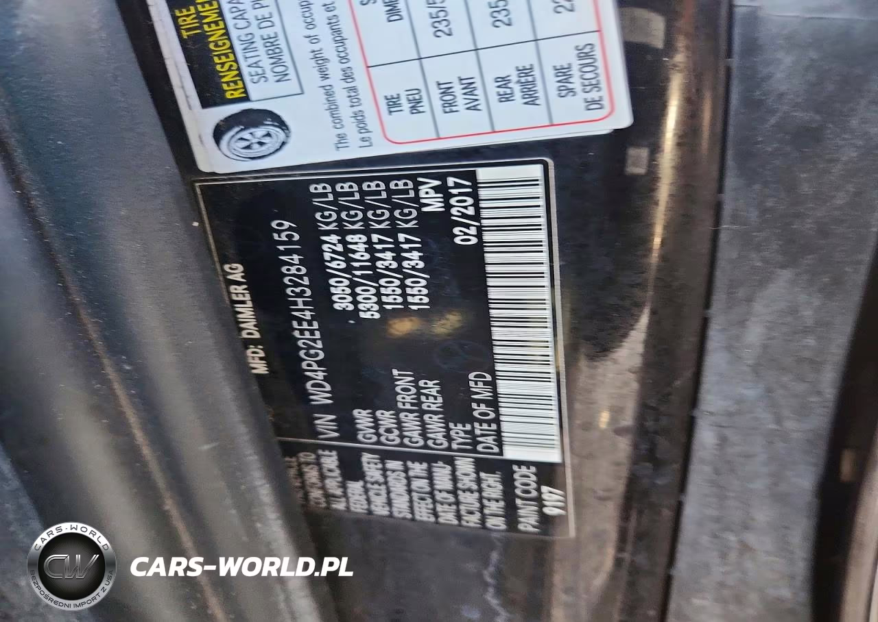 2017 Mercedes-Benz Metris VIN:WD4PG2EE4H3284159 - 13