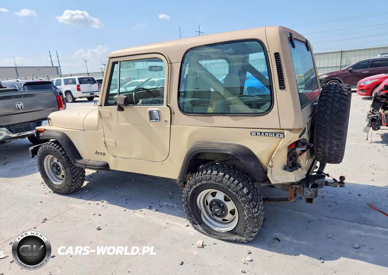 1989 Jeep Wrangler - Yj VIN:2J4FY29T6KJ167914 - 2