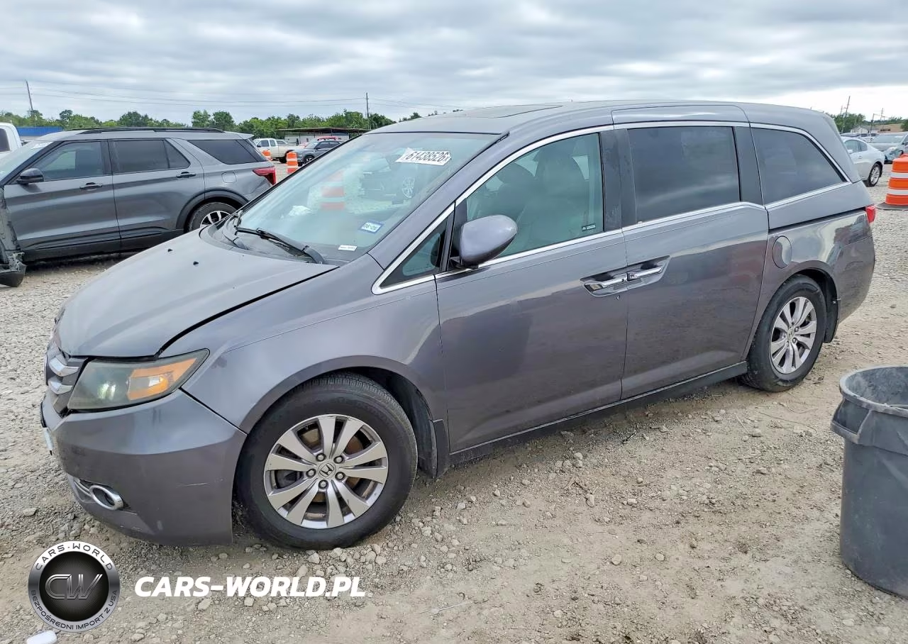2014 Honda Odyssey Exl VIN:5FNRL5H65EB081977 - 1