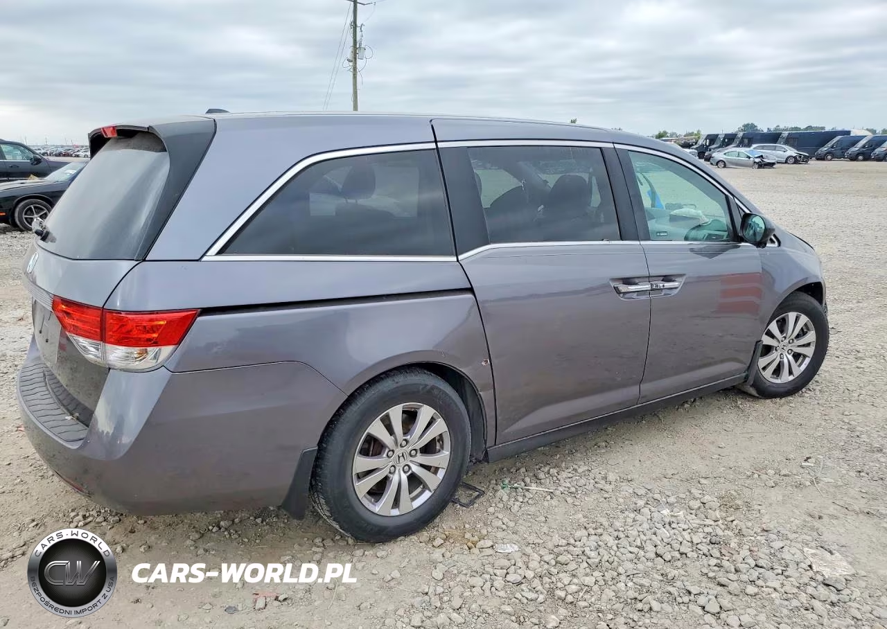 2014 Honda Odyssey Exl VIN:5FNRL5H65EB081977 - 3