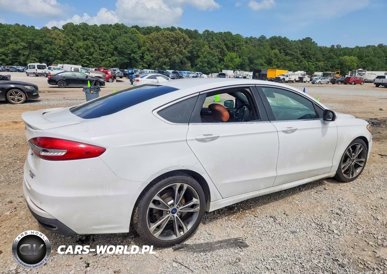 2019 Ford Fusion Titanium VIN:3FA6P0D90KR222481 - 3