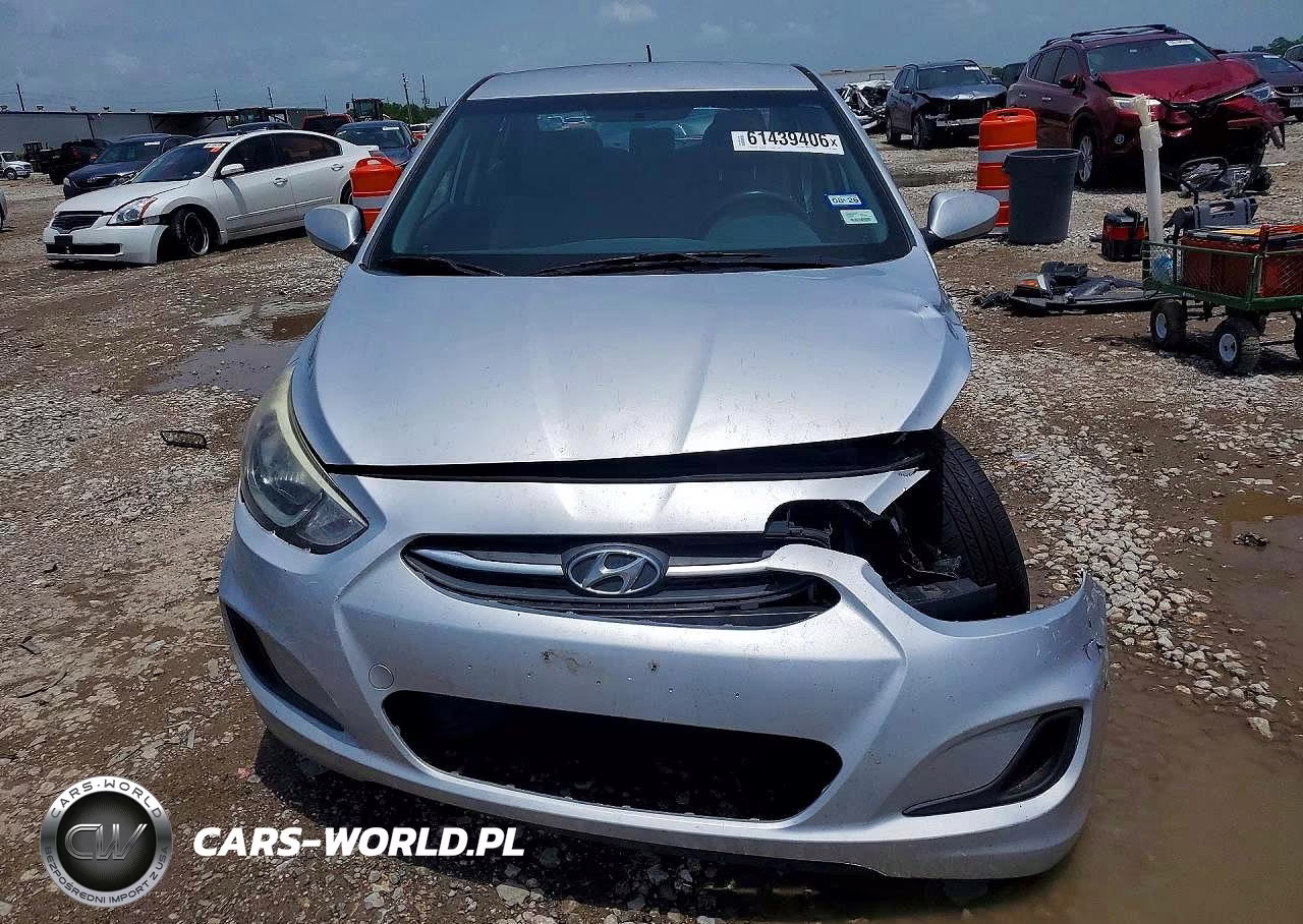 2015 Hyundai Accent Gls VIN:KMHCT4AE6FU802605 - 5