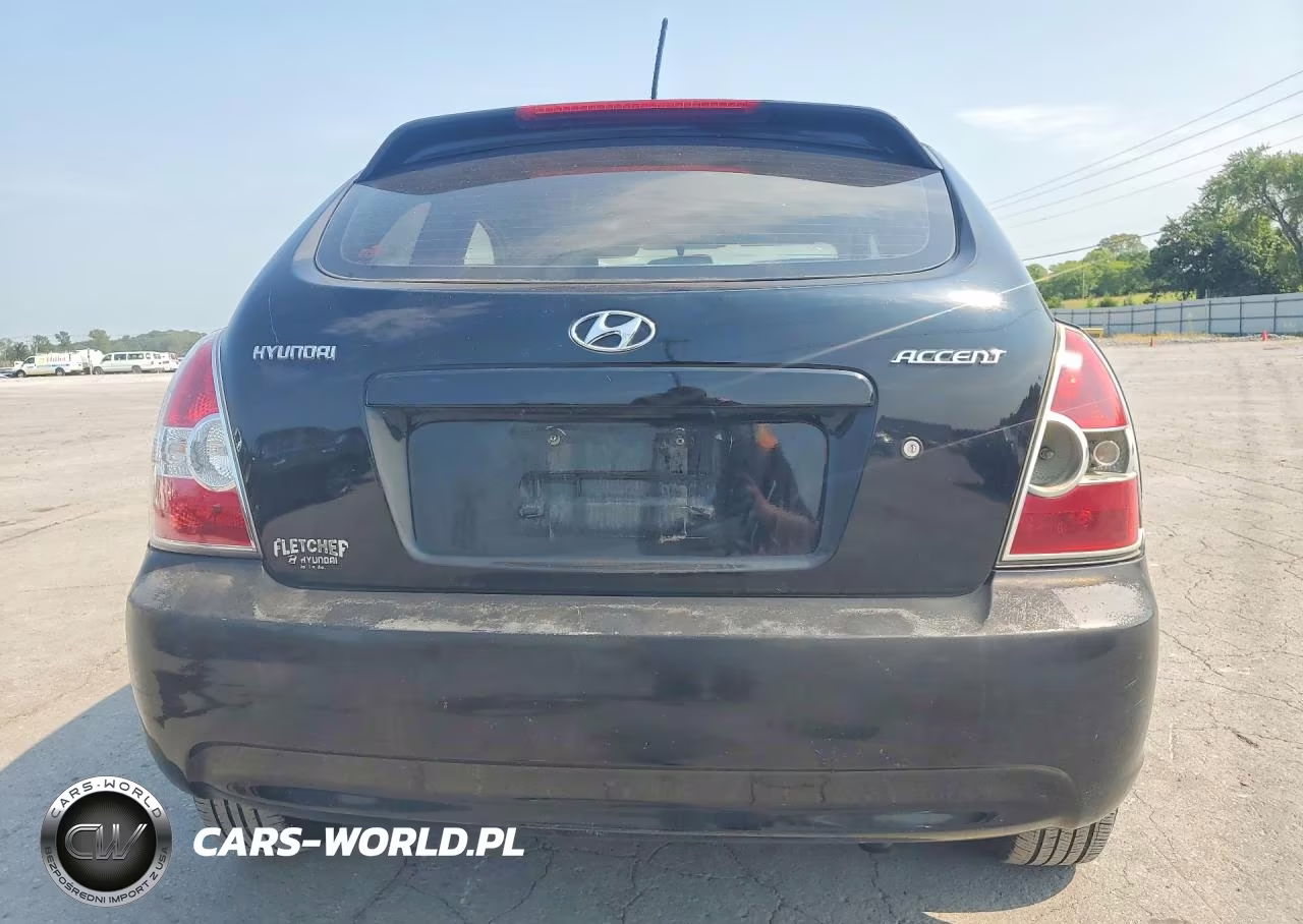 2009 Hyundai Accent Gs VIN:KMHCM36C59U127137 - 6