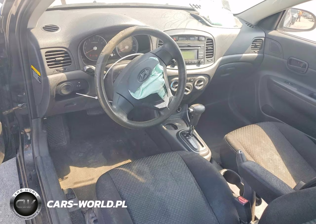 2009 Hyundai Accent Gs VIN:KMHCM36C59U127137 - 8