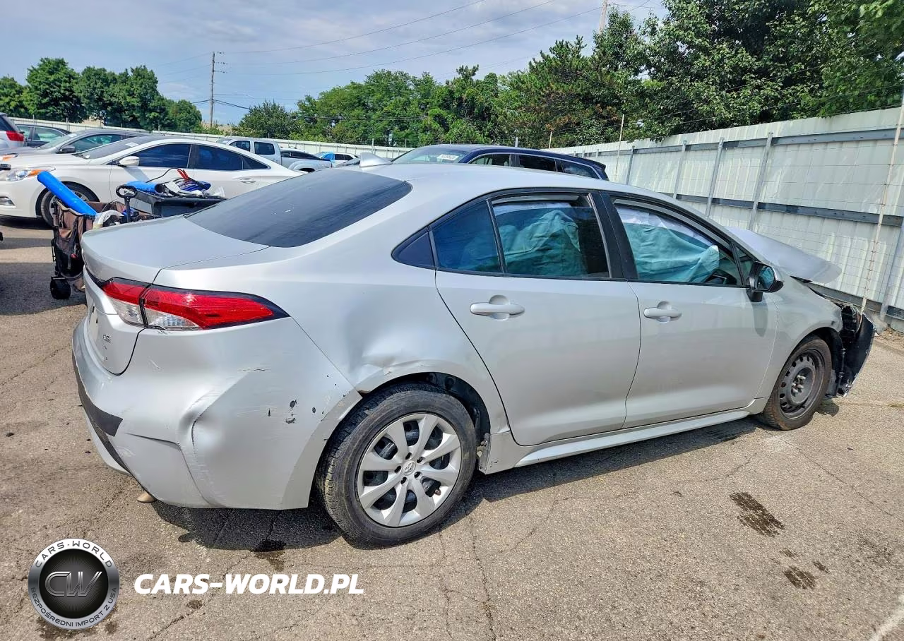 2021 Toyota Corolla Le VIN:5YFEPMAE3MP188916 - 3