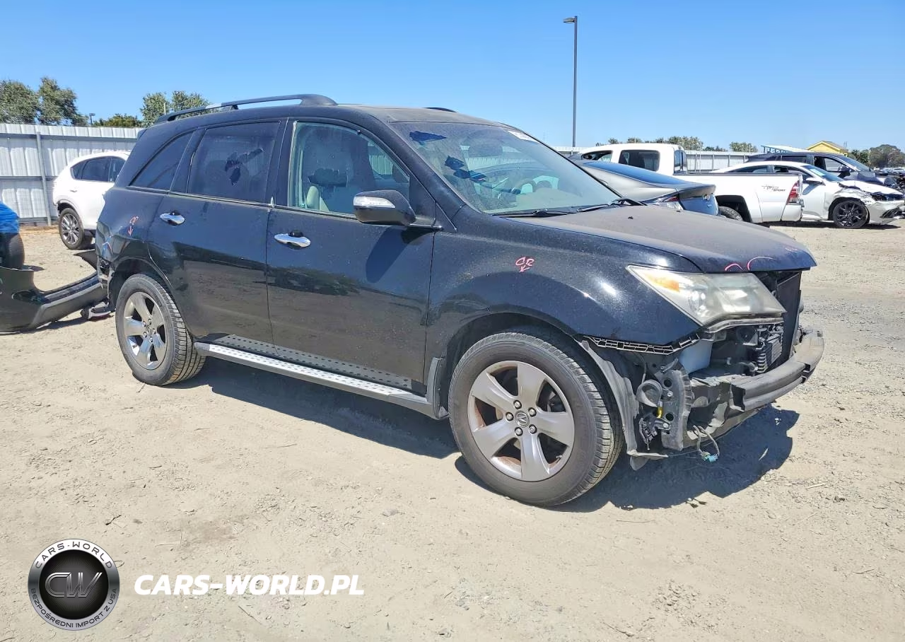 2007 Acura Mdx Sport VIN:2HNYD28887H535851 - 4