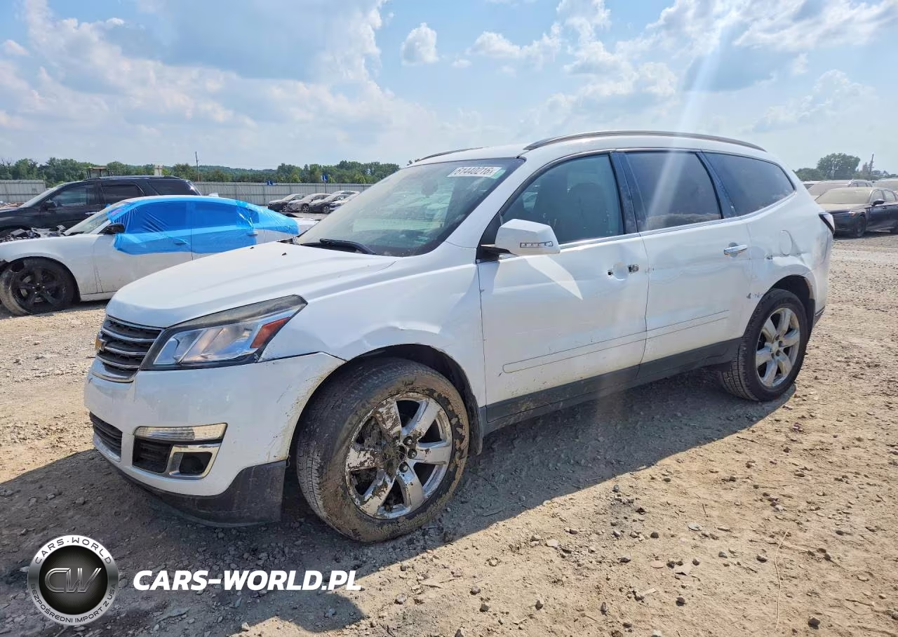 2017 Chevrolet Traverse Lt VIN:1GNKRGKD6HJ277174 - 1