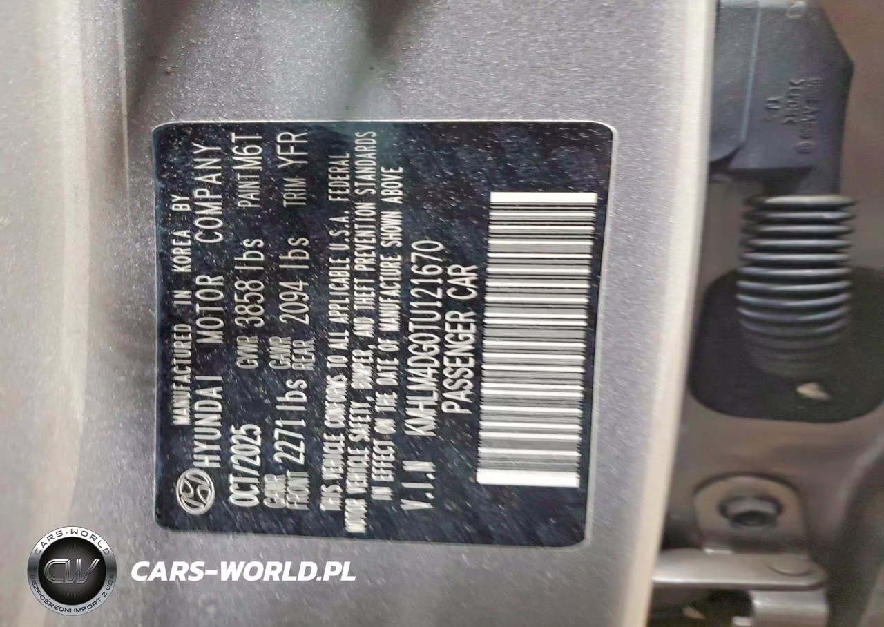 2026 Hyundai Elantra Sel Sport VIN:KMHLM4DG0TU121670 - 13