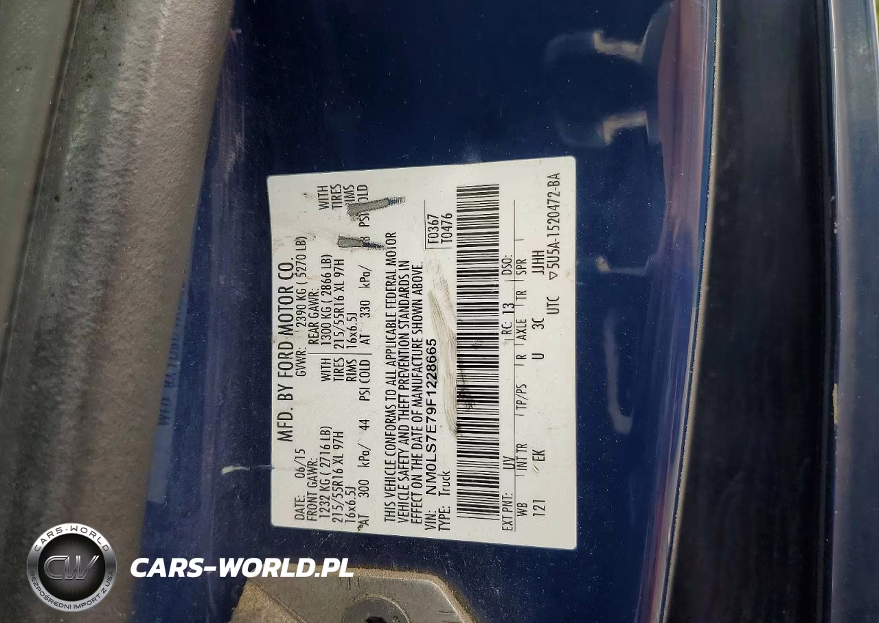 2015 Ford Transit Connect Xl VIN:NM0LS7E79F1228665 - 13