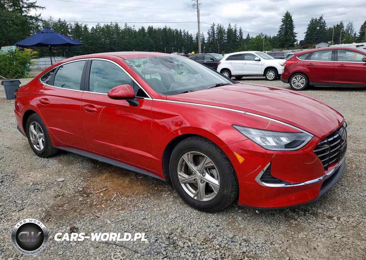 2021 Hyundai Sonata Se VIN:5NPEG4JA8MH100842 - 4