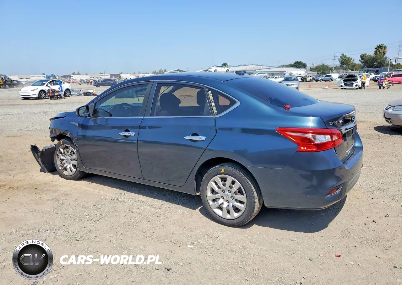 2016 Nissan Sentra Sv VIN:3N1AB7AP9GL663618 - 2