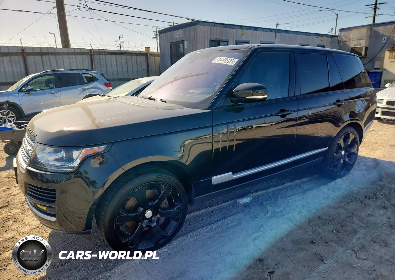 2017 Land Rover Range Rover Supercharged – zdjęcie 1 z 14