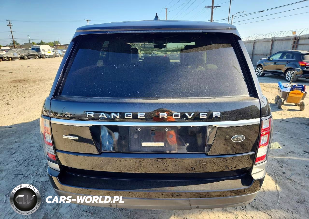 2017 Land Rover Range Rover Supercharged VIN:SALGS2FE2HA363583 - 6