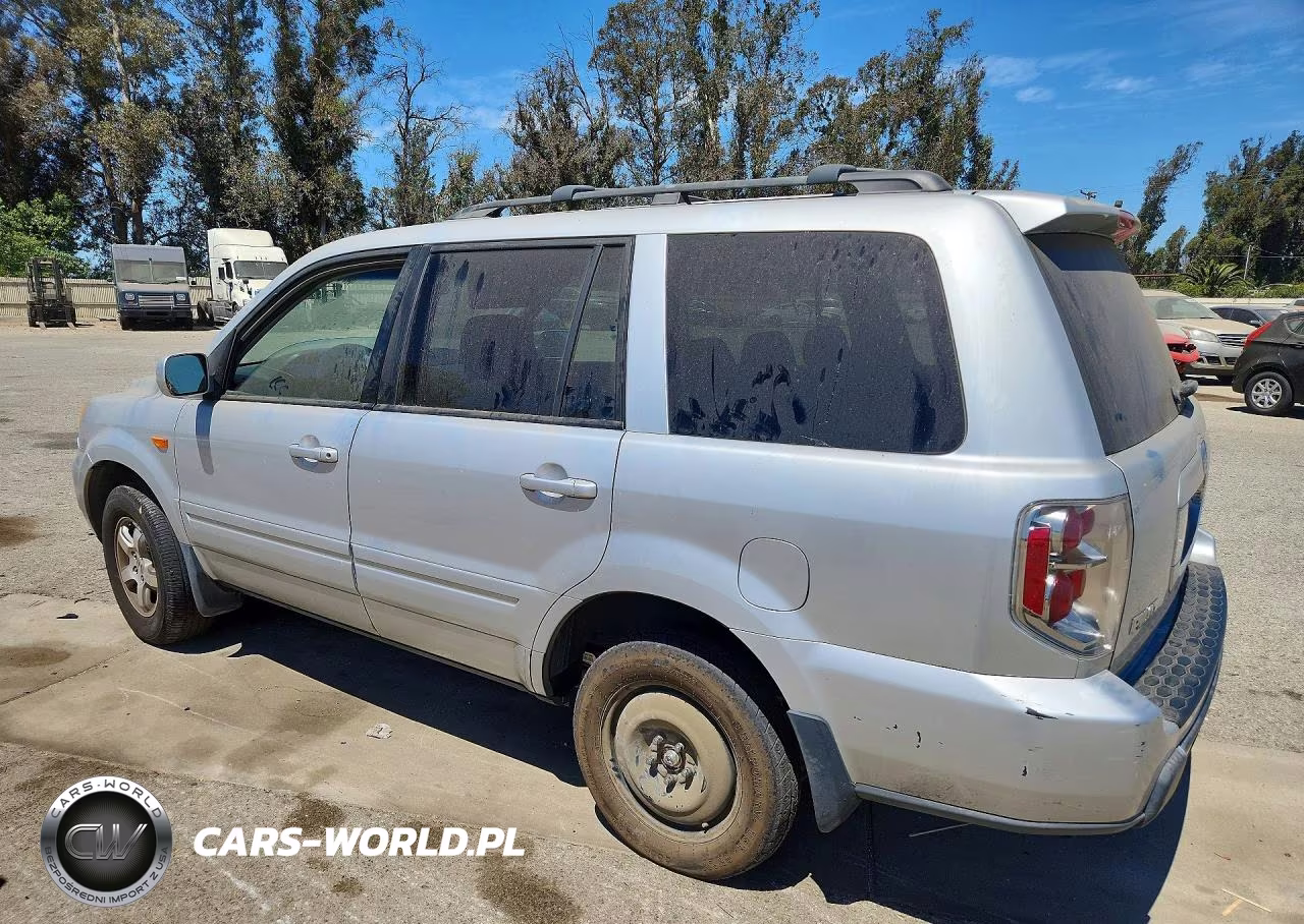 2007 Honda Pilot Ex VIN:5FNYF284X7B043633 - 2