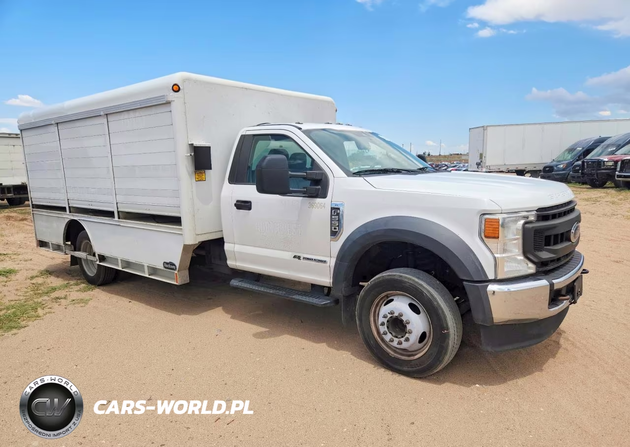 2020 Ford F550 Super Duty Box Truck VIN:1FDUF5GT5LDA01571 - 4