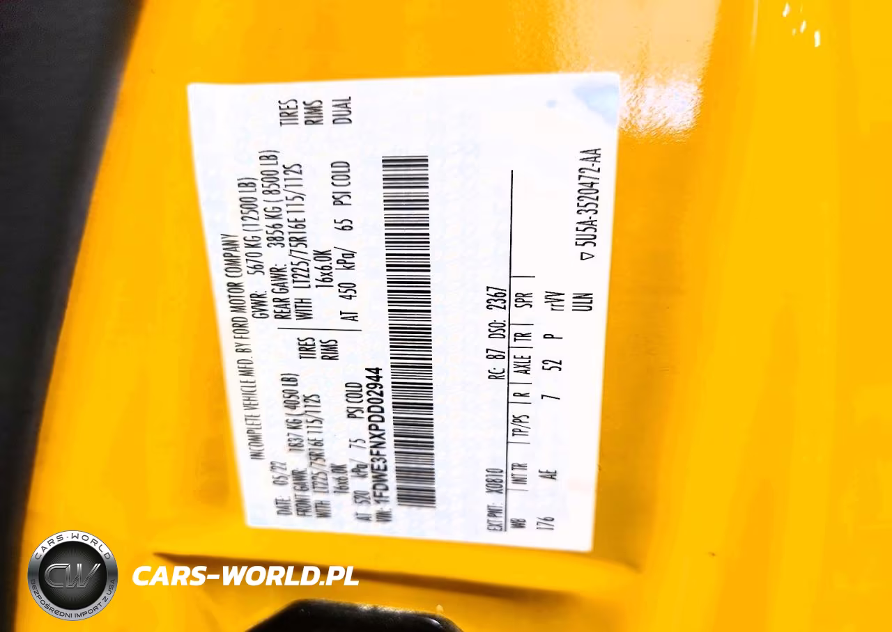 2023 Ford E350 Box Truck VIN:1FDWE3FNXPDD02944 - 13