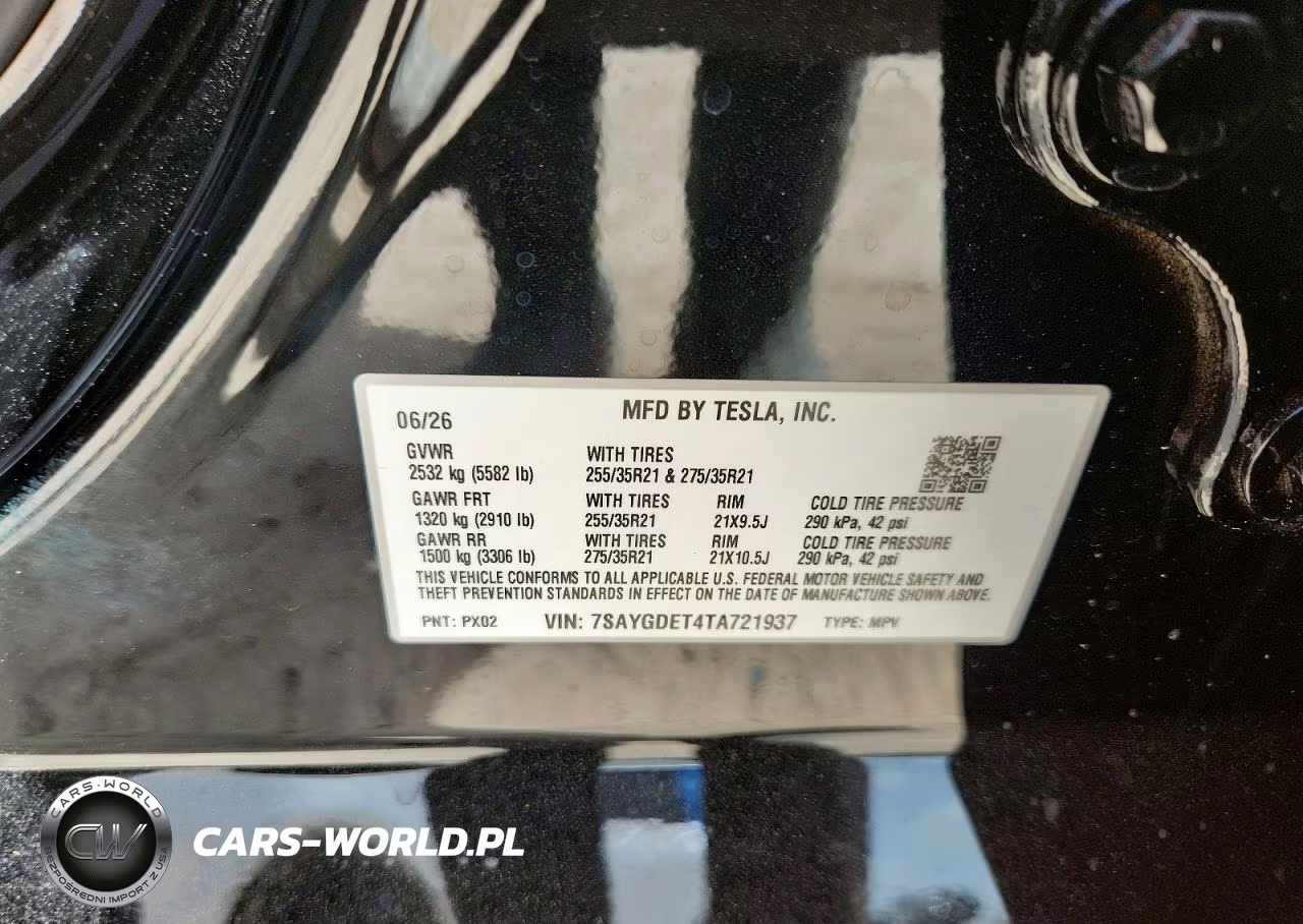 2026 Tesla Model Y VIN:7SAYGDET4TA721937 - 12