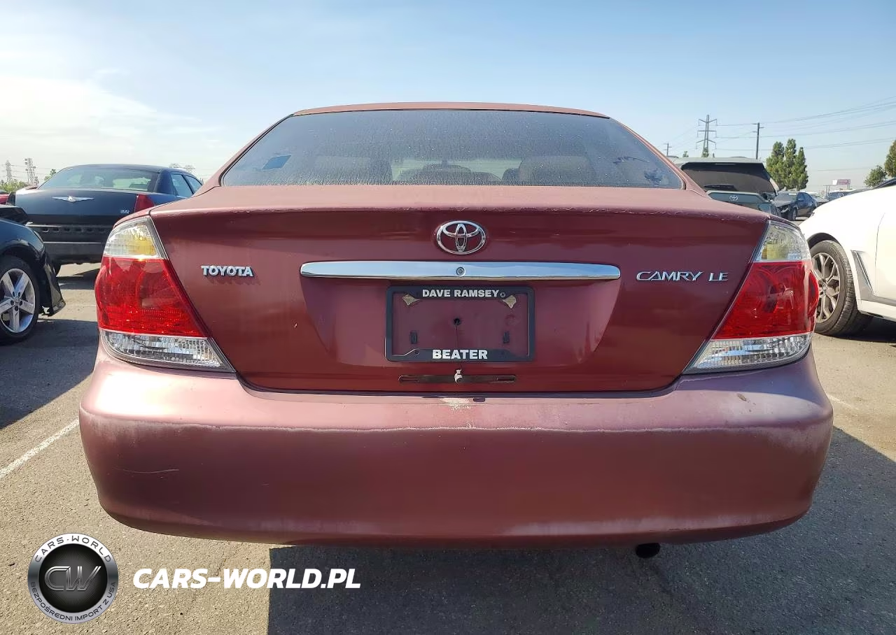 2006 Toyota Camry Le VIN:4T1BE30K96U120941 - 6