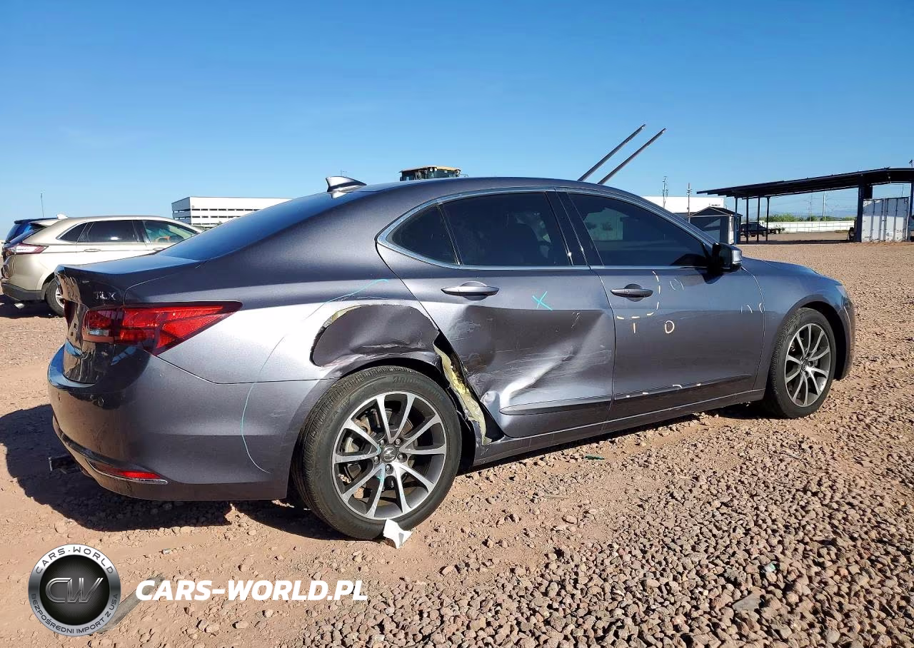 2017 Acura Tlx Advance VIN:19UUB2F75HA003821 - 3