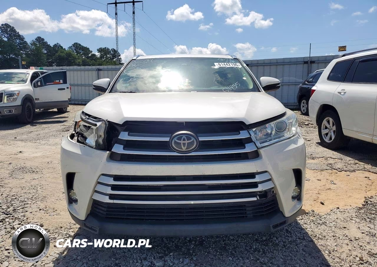 2017 Toyota Highlander Xle VIN:5TDKZRFH1HS511855 - 5