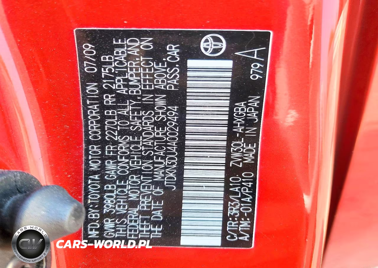 2010 Toyota Prius Iv VIN:JTDKN3DU4A0029494 - 13