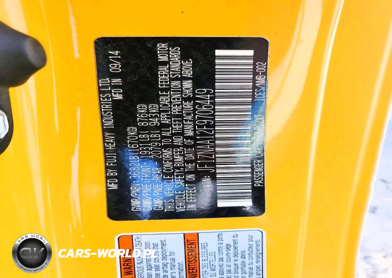 2015 Scion Fr-S Release Series 1.0 VIN:JF1ZNAA12F9706449 - 12