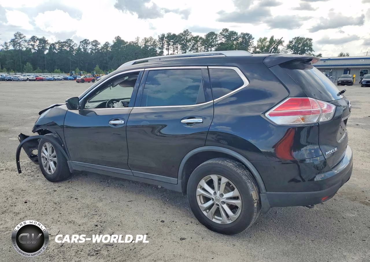 2015 Nissan Rogue Sv VIN:KNMAT2MT2FP525377 - 2