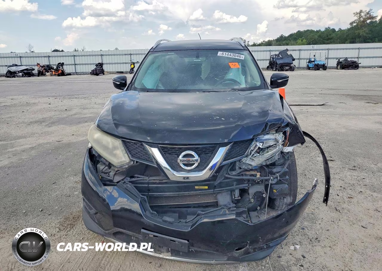 2015 Nissan Rogue Sv VIN:KNMAT2MT2FP525377 - 5