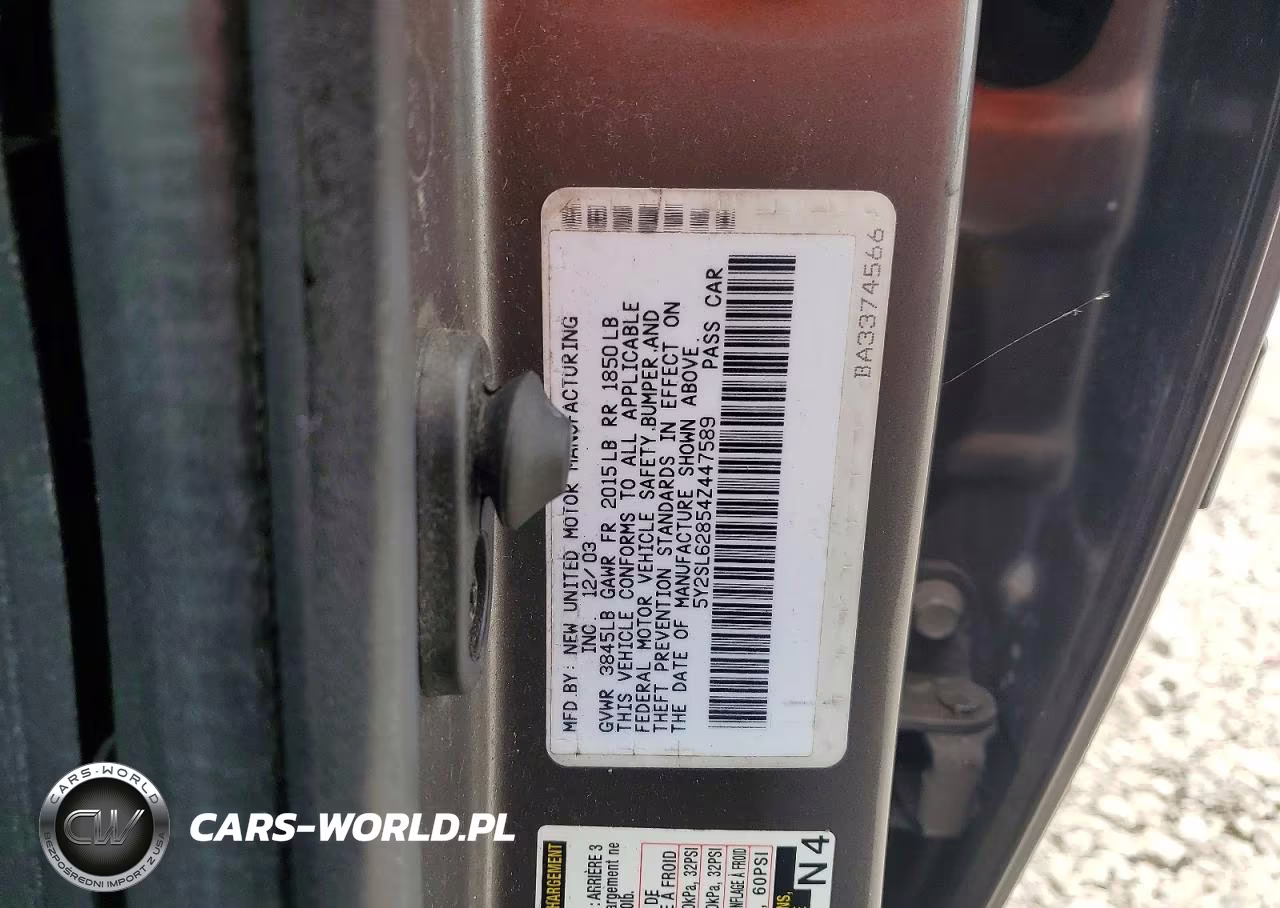 2004 Pontiac Vibe VIN:5Y2SL62854Z447589 - 13