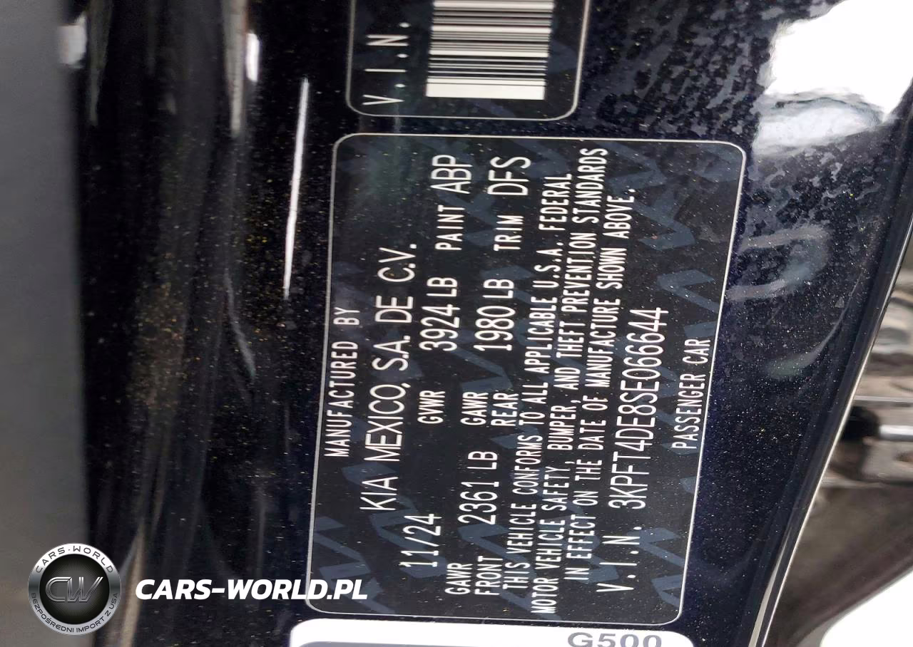 2025 Kia K4 Lxs VIN:3KPFT4DE8SE066644 - 12