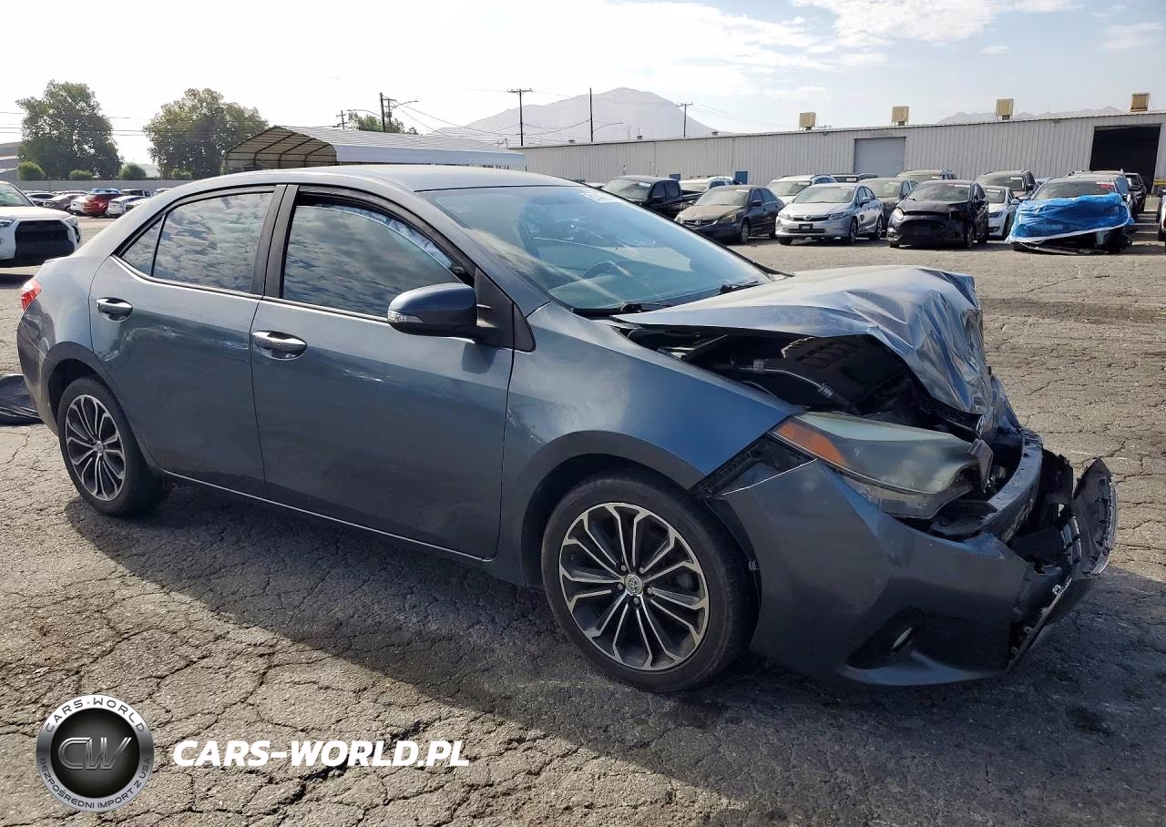 2015 Toyota Corolla S Plus VIN:2T1BURHEXFC346668 - 4