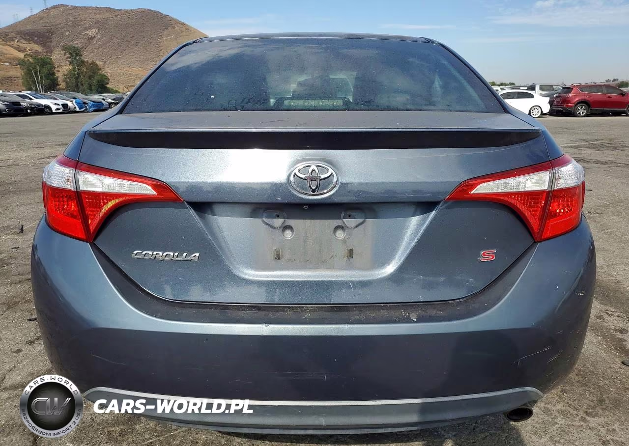 2015 Toyota Corolla S Plus VIN:2T1BURHEXFC346668 - 6